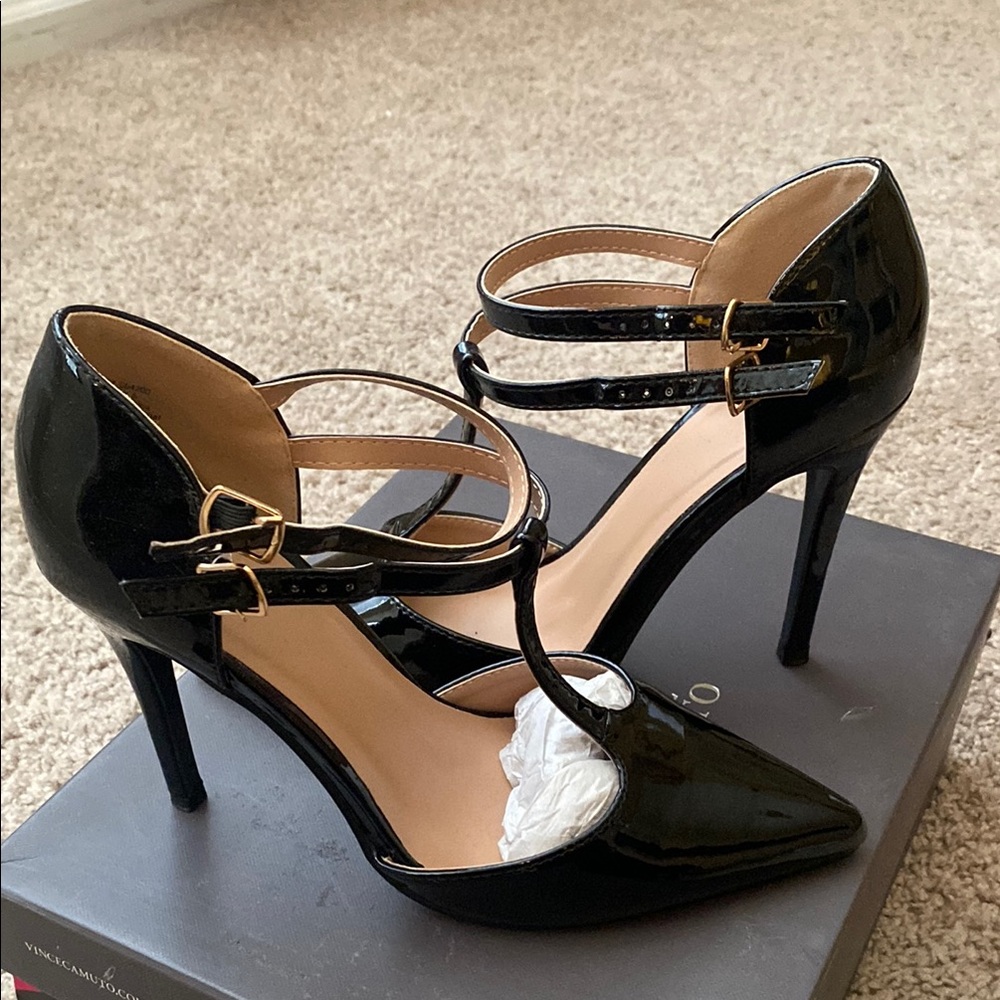 Elegant Black Stiletto Heels